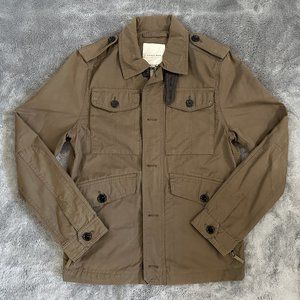 Zara Mens Military Jacket Coat